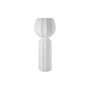 Lampada da terra da esterno Cucun materiale plastico bianco LED / Outdoor - Ø 77 x H 190 cm - Slide