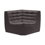 N701 Lounge Chair UK Version textile grey / UK Version - 90° square corner Unit - Ethnicraft