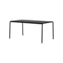 Panorama Rectangular table metal black / 160 x 90 cm - 6 places - TIPTOE