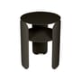 Table d'appoint Bebop métal marron / Ø 35 x H 45 cm - Fermob