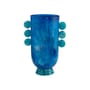Vase Mustique Disc bleu / Acrylique - Jonathan Adler