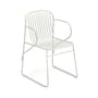 Fauteuil empilable Riviera métal blanc - Emu