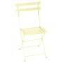 Chaise pliante Bistro métal jaune - Fermob