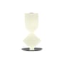 Lampe de table Costantina Opal verre blanc / LED - Small H 47 cm - Mogg