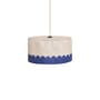 Vibes Lampshade textile blue / Ø 40 x H 18 cm - Linen - NOBODINOZ