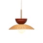 Pendelleuchte Arvin faser rot / Rattan - Vincent Sheppard