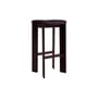 Sgabello alto Chisel 30 High tessuto viola / Altezza 75 cm - Imbottitura in Tessuto - Hay