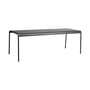 Table rectangulaire Palissade métal noir / 220 x 90 cm - Hay