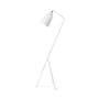 Lampada a stelo Gräshoppa metallo bianco / Grossman - Riedizione 1947 - Gubi