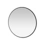 Miroir mural Colour Frame - Around bois noir / Ø 69.6 cm - MONTANA