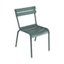 Sedia impilabile Luxembourg metallo verde - Fermob