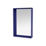 Wandspiegel Colour Frame - Shelfie holz blau / 46,8 x 69,6 x T 9,9 cm - MONTANA