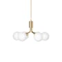 Apiales 6 Pendant glass gold / Ø 50 cm - NUURA