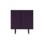 Buffet Tacito violet / L 100 x H 107 cm - Portes en feutre - Magis