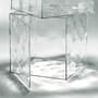 Ablage Optic plastikmaterial transparent mit Tür - Kartell