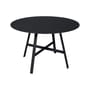 So’O Round table metal black / Ø 117 cm - 6 personnes - Fermob
