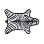 Tapis de bain Zebra  blanc noir / Reversible - 112 x 79 cm - Jonathan Adler