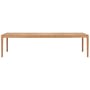 Tavolo rettangolare Bok OUTDOOR legno naturale / 300 x 110 cm - 12 persone - Ethnicraft