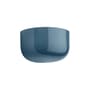 Applique Bellhop Wall Up materiale plastico blu / LED - Policarbonato / L 19,1 cm - Flos