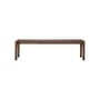Panchina PI legno naturale / L 166 cm - Teak massello - Ethnicraft