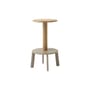 Sgabello alto girevole Massif AV39 legno naturale / H 65 cm - &tradition