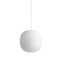 Sospensione Lantern Medium vetro bianco / Ø 30 cm - NEW WORKS
