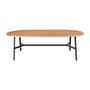 Tavolo ovale So'O legno nero / 220 x 95 cm - da 9 a 10 persone - Fermob
