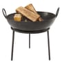 Brasero  métal noir / Ø 55 x H 62 cm - House Doctor