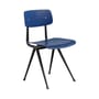 Chaise Result bois bleu / Réédition 1958 - Hay