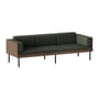 Sofa Cut textil grün / 3-Sitzer - L 230 cm - KANN DESIGN