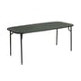 rechteckiger Tisch Week-End metall grün / 180 x 85 cm - Aluminium - Petite Friture