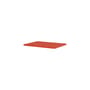  Accessory wood orange / Top Tray for Panton Wire Single - W 34.8 x D 25.7 cm - MONTANA