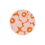 Assiette à dessert Unikko céramique rose / Ø 20 cm - Marimekko