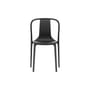 Chaise Belleville plastique noir - Vitra