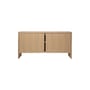 Meuble à chaussures Parcel Low bois naturel / L 100 x H 50 x P 30 cm - Ferm Living