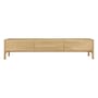 Mobile TV PI legno naturale / L 242 x P 45 x H 53 cm - Ethnicraft