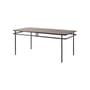 Table rectangulaire UD bois marron / 180 x 90 cm - 8 personnes - Tolix