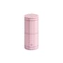 Column Block candle wax multicoloured / Ø 6.5 x H 15 cm - Hay