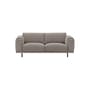 Canapé droit Rest tissu beige / 2 places - L 200 cm - Muuto