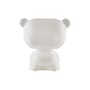 Lampe de table Pure plastique blanc / H 45 cm - Slide