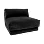 Chauffeuse Salon Nanà tissu gris / Module central - Velours - Moroso