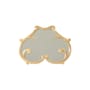 Wandspiegel Liberty Woman plastikmaterial gold / B 55 x H 41 cm - Seletti
