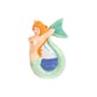 Carafe Mermaid céramique multicolore - Seletti