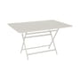 Caractère Foldable table metal grey / 128 x 90 cm - 6-seater / Metal - Fermob