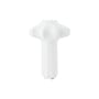 Lampada da tavolo Phantom LED tessuto bianco / H 43 cm - Resina cocoon - Normann Copenhagen