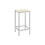 Sgabello alto Alu Stool metallo bianco / Pannello Pannello medium - H 65 cm - valerie objects