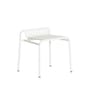 Tabouret Week-End métal blanc / Aluminium - Petite Friture