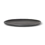 Piatto Flow ceramica nero / Ø 27 cm - Ferm Living