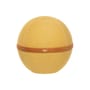 Pouf Original Regular tessuto giallo / Ergonomico - Ø 55 cm / Tessuto screziato - BLOON PARIS