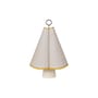 Schnurlosleuchte Hornbæk LED textil beige - Gubi